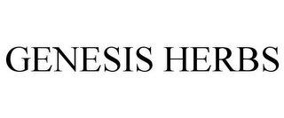 GENESIS HERBS