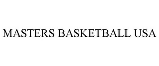 MASTERS BASKETBALL USA