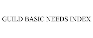 GUILD BASIC NEEDS INDEX