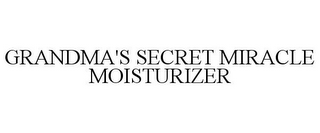 GRANDMA'S SECRET MIRACLE MOISTURIZER