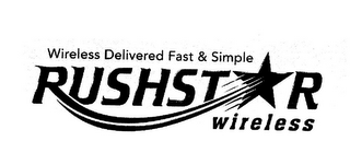 RUSHSTAR WIRELESS WIRELESS DELIVERED FAST & SIMPLE