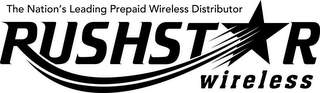 RUSHSTAR WIRELESS THE NATION'S LEADING PREPAID WIRELESS DISTRIBUTOR