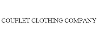 COUPLET CLOTHING COMPANY