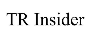 TR INSIDER