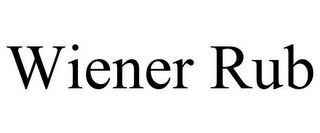 WIENER RUB
