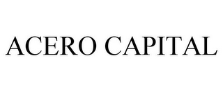 ACERO CAPITAL