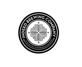 INDEED BREWING COMPANY HANDCRAFTED IN MINNEAPOLIS MINNESOTA
