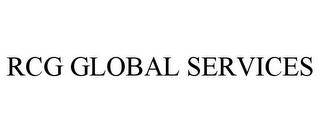 RCG GLOBAL SERVICES