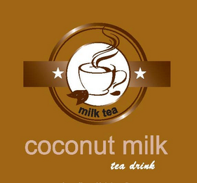 COCONUT MILK TEA DRINK MILK TEA