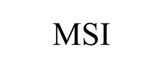 MSI