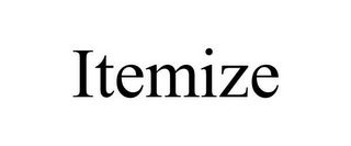 ITEMIZE