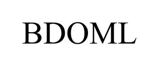 BDOML