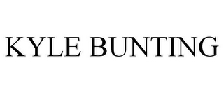 KYLE BUNTING