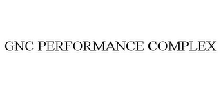 GNC PERFORMANCE COMPLEX