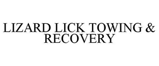 LIZARD LICK TOWING & RECOVERY