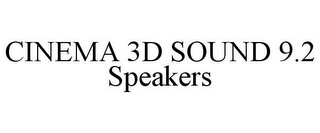 CINEMA 3D SOUND 9.2 SPEAKERS