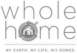 WHOLE HOME MY EARTH MY LIFE M/I HOMES