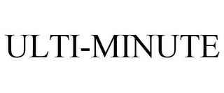 ULTI-MINUTE