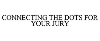 CONNECTING THE DOTS FOR YOUR JURY