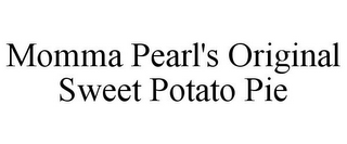 MOMMA PEARL'S ORIGINAL SWEET POTATO PIE