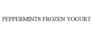 PEPPERMINTS FROZEN YOGURT