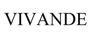 VIVANDE