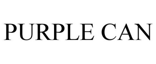PURPLE CAN