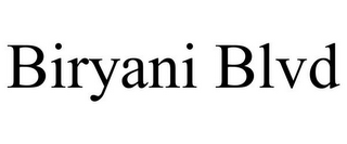 BIRYANI BLVD