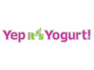 YEP IT'S YOGURT!