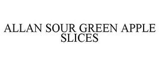 ALLAN SOUR GREEN APPLE SLICES