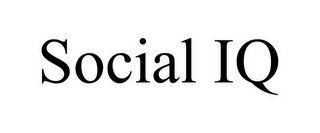 SOCIAL IQ