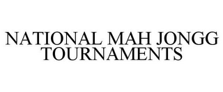 NATIONAL MAH JONGG TOURNAMENTS