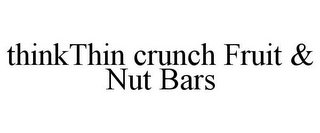 THINKTHIN CRUNCH FRUIT & NUT BARS