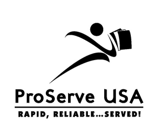 PROSERVE USA RAPID, RELIABLE...SERVED!