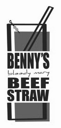 BENNYS BLOODY MARY BEEF STRAW