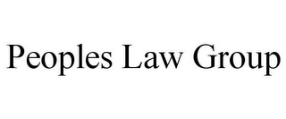 PEOPLES LAW GROUP