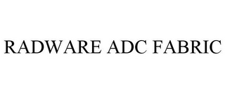 RADWARE ADC FABRIC