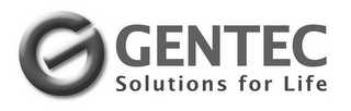 G GENTEC SOLUTIONS FOR LIFE