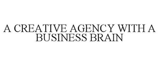 A CREATIVE AGENCY WITH A BUSINESS BRAIN