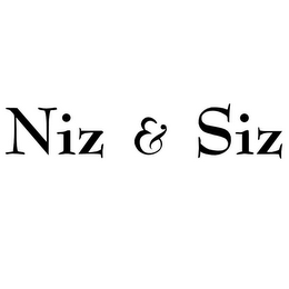 NIZ & SIZ