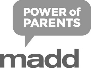 POWER OF PARENTS MADD