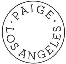 · PAIGE · LOS ANGELES