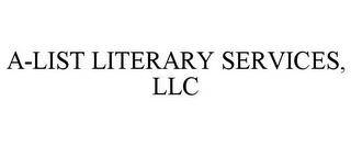 A-LIST LITERARY SERVICES, LLC