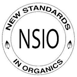 NEW STANDARDS IN ORGANICS NSIO