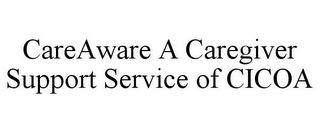 CAREAWARE A CAREGIVER SUPPORT SERVICE OF CICOA