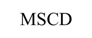 MSCD