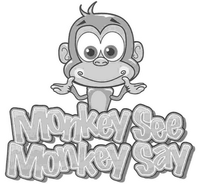 MONKEY SEE MONKEY SAY