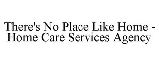 THERE'S NO PLACE LIKE HOME - HOME CARE SERVICES AGENCY