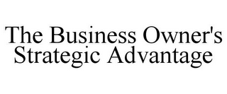 THE BUSINESS OWNER'S STRATEGIC ADVANTAGE