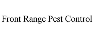 FRONT RANGE PEST CONTROL